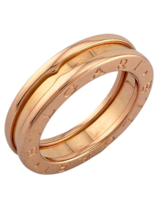 Bulgari Jewelry - Bvlgari B.zero1 Band Ring Gold 18k Pink